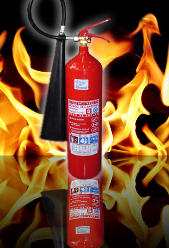 Extintor CO2 5 kg